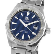  Shop Authentic Tag Heuer Aquaracer Automatic Blue Dial Silver Steel Strap Watch for Men - WAY2112.BA0928 - Luxxuri