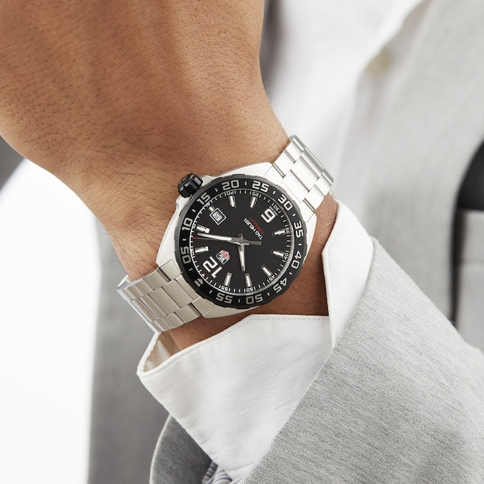  Shop Authentic Tag Heuer Formula 1 Black Dial Watch for Men - WAZ1110.BA0875 - Luxxuri