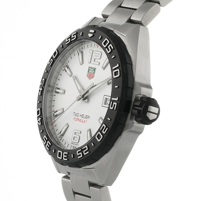  Shop Authentic Tag Heuer Formula 1 White Dial Watch for Men - WAZ1111.BA0875 - Luxxuri