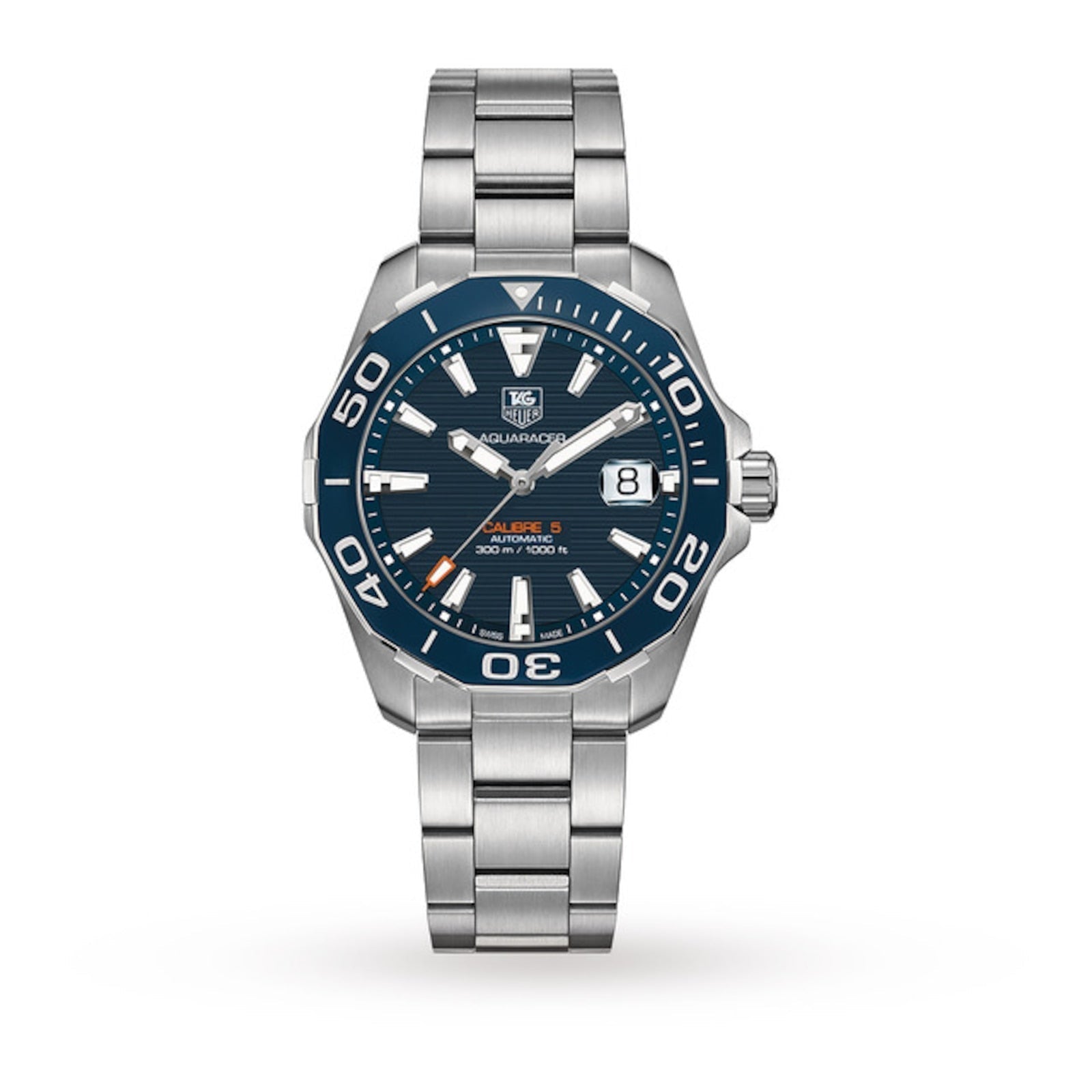  Shop Authentic Tag Heuer Aquaracer Blue Dial Watch for Men - WAY211C.BA0928 - Luxxuri