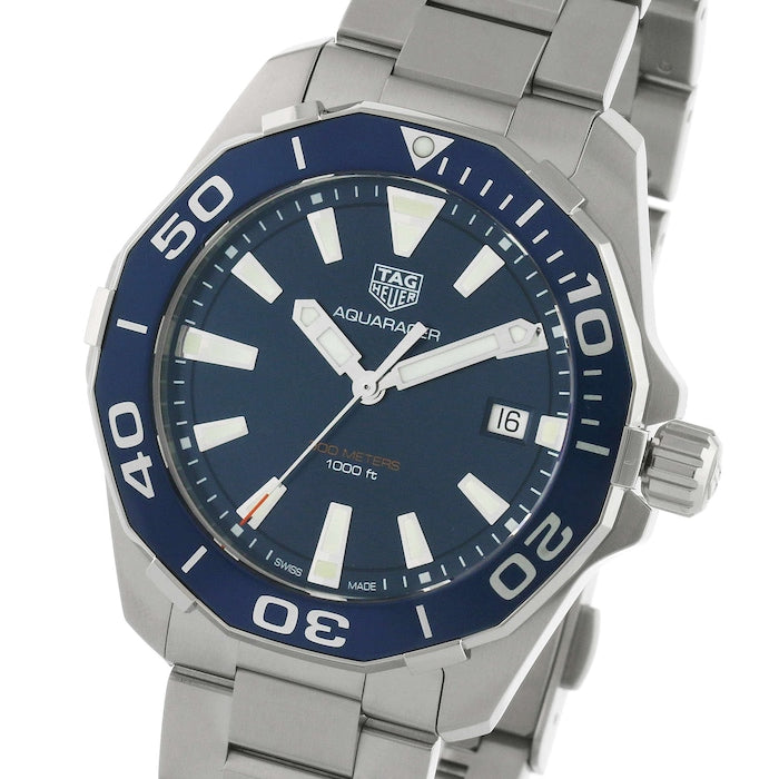  Shop Authentic Tag Heuer Aquaracer Blue Dial Watch for Men - WAY111C.BA0928 - Luxxuri