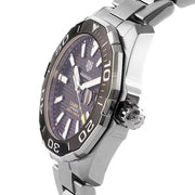  Shop Authentic Tag Heuer Aquaracer Caliber 5 Black Dial Silver Steel Strap Watch for Men - WAY201A .BA0927 - Luxxuri