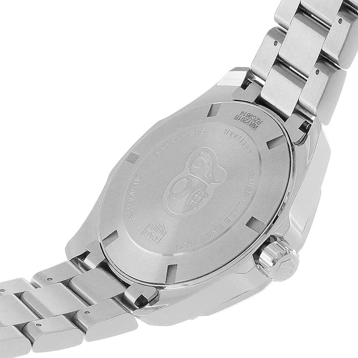  Shop Authentic Tag Heuer Aquaracer Caliber 5 Black Dial Silver Steel Strap Watch for Men - WAY201A .BA0927 - Luxxuri