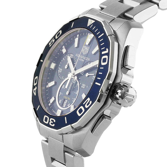  Shop Authentic Tag Heuer Aquaracer Blue Dial Watch for Men - CAY111B.BA0927 - Luxxuri