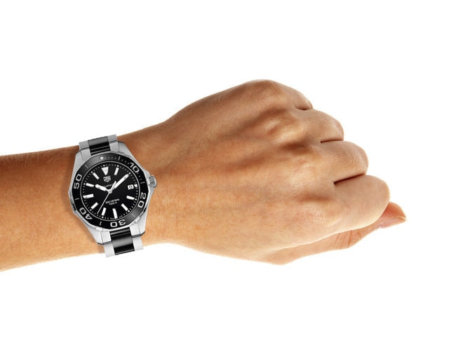  Shop Authentic Tag Heuer Aquaracer Black Dial Watch for Men - WAY131A.BA0913 - Luxxuri