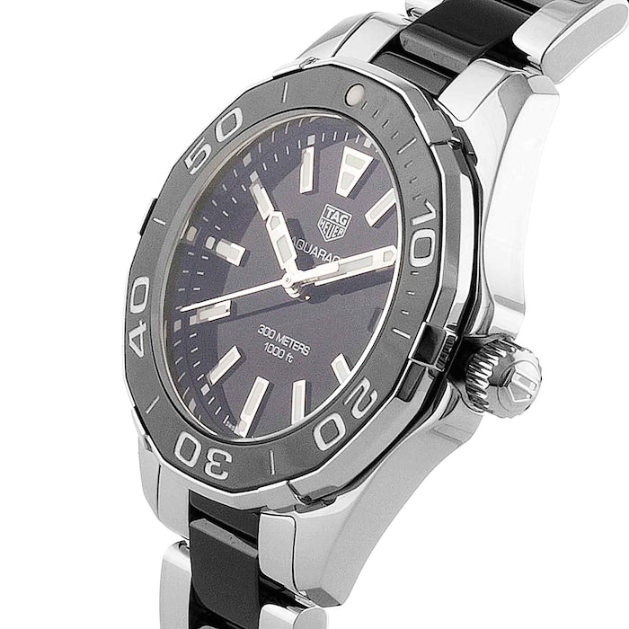  Shop Authentic Tag Heuer Aquaracer Black Dial Watch for Men - WAY131A.BA0913 - Luxxuri