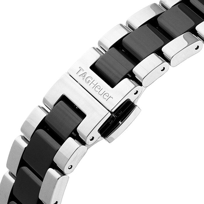  Shop Authentic Tag Heuer Aquaracer Quartz Diamonds Black Dial Two Tone Steel Strap Watch for Women - WAY131G.BA0913 - Luxxuri