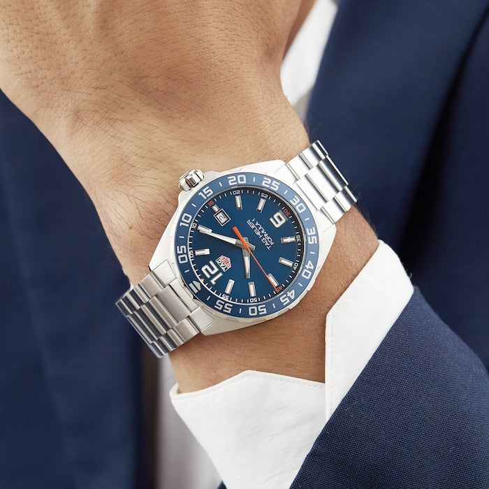  Shop Authentic Tag Heuer Formula 1 Blue Dial Watch for Men - WAZ1010.BA0842 - Luxxuri