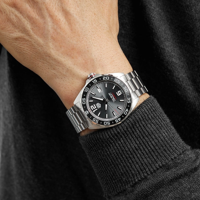  Shop Authentic Tag Heuer Formula 1 Anthracite Dial Watch for Men - WAZ2011.BA0843 - Luxxuri