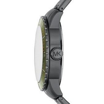 Shop Authentic Michael Kors Cunningham Multifunction Chronograph Green Dial Grey Steel Strap Watch For Men - MK7158 - Luxxuri
