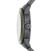  Shop Authentic Michael Kors Cunningham Multifunction Chronograph Green Dial Grey Steel Strap Watch For Men - MK7158 - Luxxuri