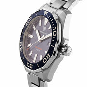  Shop Authentic Tag Heuer Aquaracer Blue Dial Silver Steel Strap Watch for Men - WAY101C.BA0746 - Luxxuri