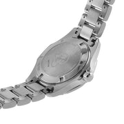  Shop Authentic Tag Heuer Aquaracer Quartz Diamonds Black Dial Silver Steel Strap Watch for Women - WAY131P.BA0748 - Luxxuri