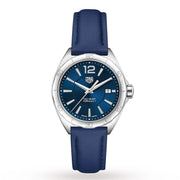  Shop Authentic Tag Heuer Formula 1 Quartz Blue Dial Blue Leather Strap Watch for Women - WBJ1412.FC8233 - Luxxuri