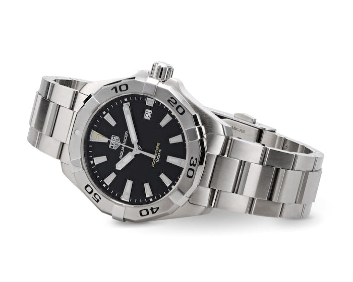  Shop Authentic Tag Heuer Aquaracer Black Dial Watch for Men - WBD1110.BA0928 - Luxxuri