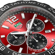  Shop Authentic Tag Heuer Formula 1 Chronograph Red Dial Red Rubber Strap Watch for Men - CAZ101AN.FT8055 - Luxxuri