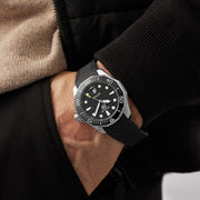  Shop Authentic Tag Heuer Aquaracer Professional 300 Automatic Black Dial Black Rubber Strap Watch for Men - WBP201A.FT6197 - Luxxuri