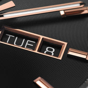  Shop Authentic Tag Heuer Carrera Day Date Black Dial Black Leather Strap Watch for Men - WBN2013.FC6503 - Luxxuri