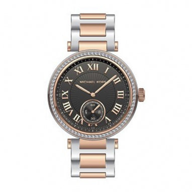  Shop Authentic Michael Kors Skylar Black Dial Two Tone Steel Strap Watch for Women - MK5957 - Luxxuri