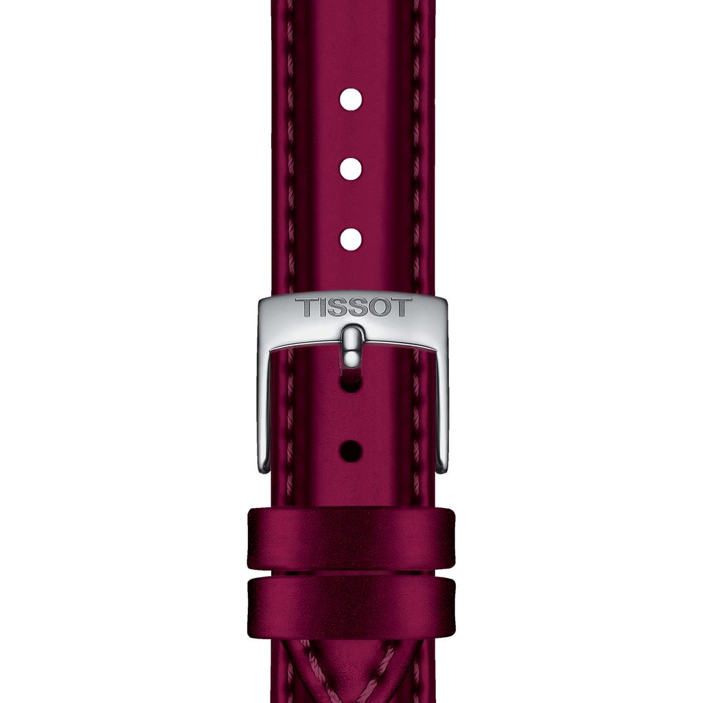  Shop Authentic Tissot Everytime Lady Burgundy Dial Burgundy Leather Strap Watch for Women - T143.210.17.331.00 - Luxxuri