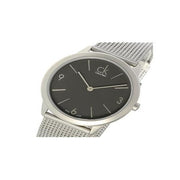  Shop Authentic Calvin Klein Minimal Grey Dial Silver Mesh Bracelet Watch for Men - K3M52154 - Luxxuri