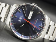  Shop Authentic Mido Commander II Automatic Chronometer Blue Dial Silver Steel Strap Watch For Men - M021.431.11.041.00 - Luxxuri