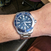 Shop Authentic Tag Heuer Aquaracer Blue Dial Watch for Men - WAY111C.BA0928 - Luxxuri