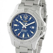  Shop Authentic Breitling Colt Automatic 44mm Blue Dial Silver Steel Strap Mens Watch - A1738811/C906/173A - Luxxuri