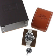  Shop Authentic Breitling Superocean II 44mm Black Dial Black Steel Strap Watch for Men - A17392D71B1A1 - Luxxuri
