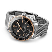  Shop Authentic Breitling Superocean Heritage B20 Automatic 44 Black Dial Silver Mesh Bracelet Watch for Men - UB2030121B1A1 - Luxxuri