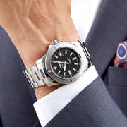  Shop Authentic Breitling Avenger Automatic 43mm Black Dial Silver Steel Strap Watch for Men - A17318101B1A1 - Luxxuri