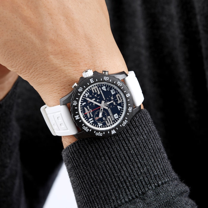  Shop Authentic Breitling Endurance Pro Black Dial White Rubber Strap Watch for Men - X82310A71B1S1 - Luxxuri