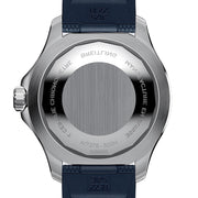  Shop Authentic Breitling Superocean Automatic 44 Blue Dial Blue Rubber Strap Watch for Men - A17376211C1S1 - Luxxuri