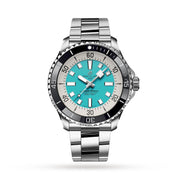  Shop Authentic Breitling Superocean Automatic 44mm Turquoise Dial Silver Steel Strap Watch for Men - A17376211L2A1 - Luxxuri