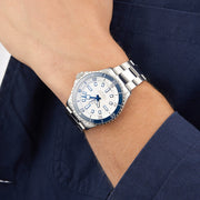  Shop Authentic Breitling Superocean Automatic 42 White Dial Green Silver Steel Strap Watch for Men - A17375E71G1A1 - Luxxuri