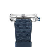  Shop Authentic Breitling Super Chronomat Automatic 38 Diamonds Blue Dial Blue Rubber Strap Watch for Women - A17356531C1S1 - Luxxuri