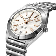  Shop Authentic Breitling Chronomat 32 Mother of Pearl Dial Silver Steel Strap Watch for Women - A77310101A4A1 - Luxxuri