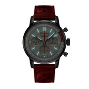  Shop Authentic Breitling Top Time B01 Ford Thunderbird White Dial Red Leather Strap Watch for Men - AB01766A1A1X1 - Luxxuri