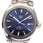  Shop Authentic Tag Heuer Link Automatic Blue Dial Silver Steel Strap Watch for Men - WBC2112.BA0603 - Luxxuri