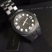  Shop Authentic Marc Jacobs Pelly Black Dial Black Silicone Strap Watch for Women - MBM2528 - Luxxuri
