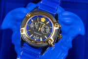  Shop Authentic Versace Icon Active Chronograph Black Dial Blue Rubber Strap Watch For Men  VEZ700521 - Luxxuri