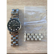  Shop Authentic Marc Jacobs Blade Black Dial Silver Steel Strap Watch for Women - MBM8672 - Luxxuri