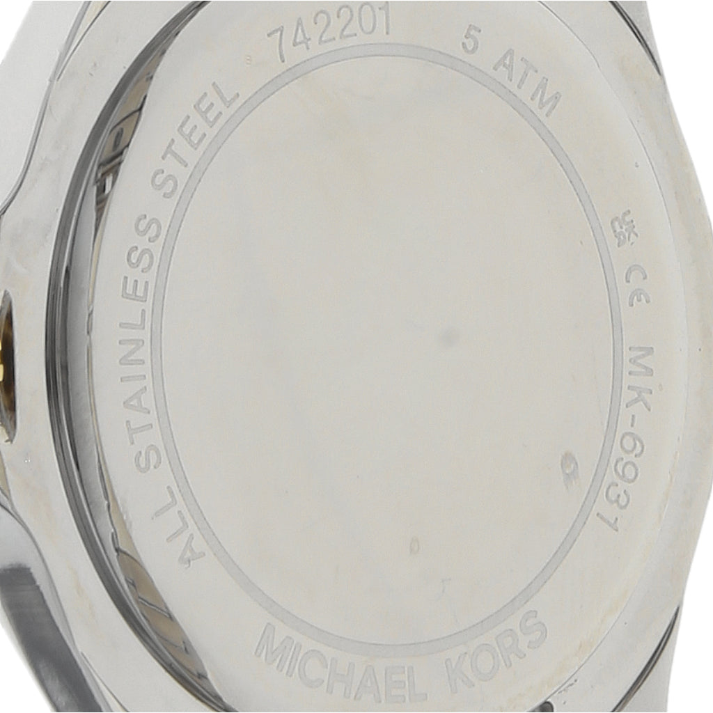  Shop Authentic Michael Kors Kacie Three Hand Silver Dial Two Tone Steel Strap Watch for Women - MK6931 - Luxxuri