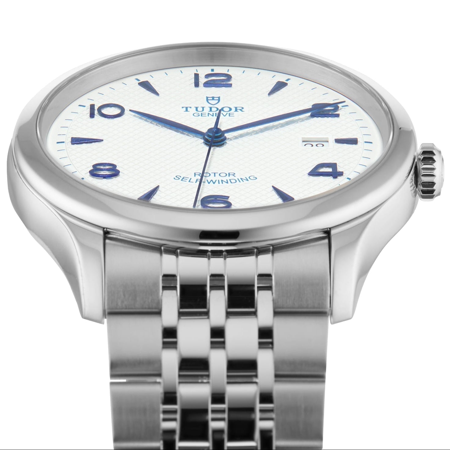  Shop Authentic Tudor 1926 Automatic White Dial Silver Steel Strap Watch for Men - M91650-0005 - Luxxuri