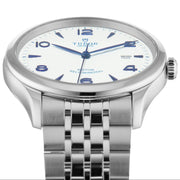 Shop Authentic Tudor 1926 Automatic White Dial Silver Steel Strap Watch for Men - M91650-0005 - Luxxuri
