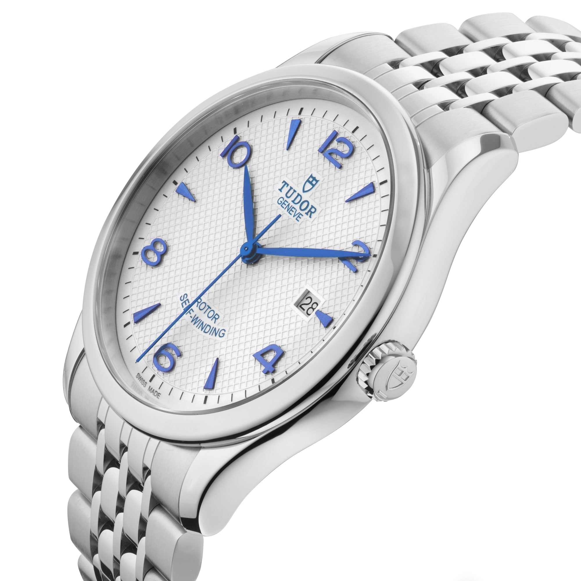  Shop Authentic Tudor 1926 Automatic White Dial Silver Steel Strap Watch for Men - M91650-0005 - Luxxuri