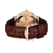  Shop Authentic IWC Portofino Automatic Grey Dial Brown Leather Strap Watch for Men - IW356511 - Luxxuri