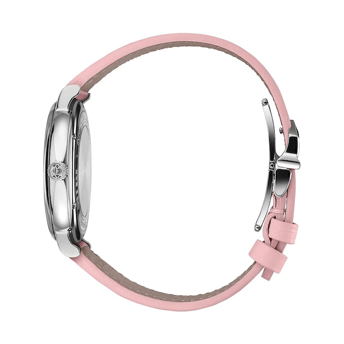  Shop Authentic IWC Portofino Automatic Pink Dial Pink Leather Strap Watch for Women - IW357417 - Luxxuri