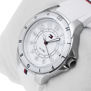  Shop Authentic Tommy Hilfiger White Dial White Rubber Strap Watch for Women - 1781271 - Luxxuri
