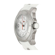  Shop Authentic Tommy Hilfiger K2 White Dial White Rubber Strap Watch for Women - 1781306 - Luxxuri